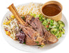 Salad Lamb Shank Meal